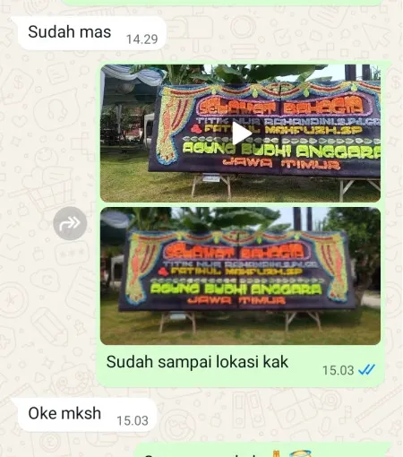 Pengiriman Papan Bunga Sindangkerta
